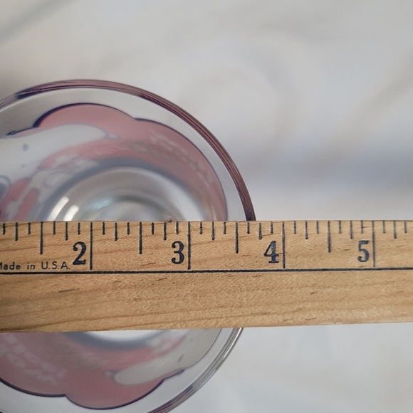 Peanuts Snoopy & Woodstock Big "How Nice" VTG Lot of 2 Glasses - Picture 10 of 10